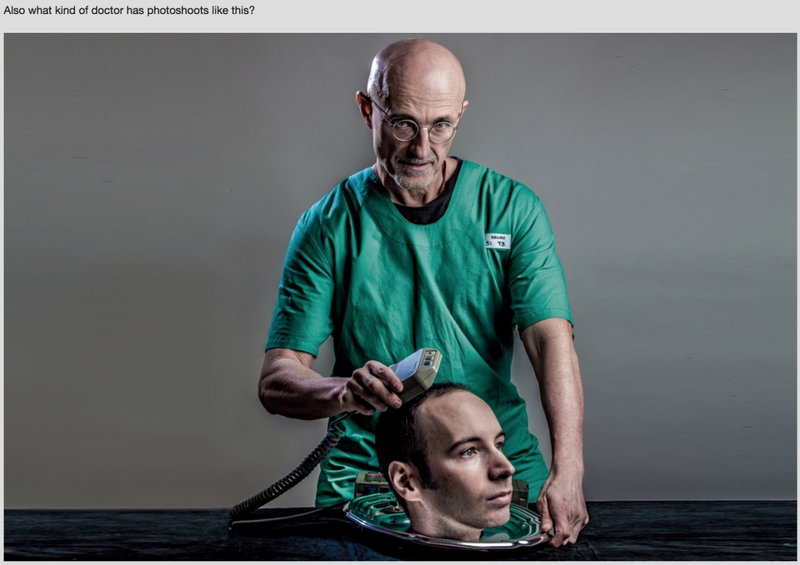 Illustration for article titled No, este doctor no es parte de una conspiración de Metal Gear